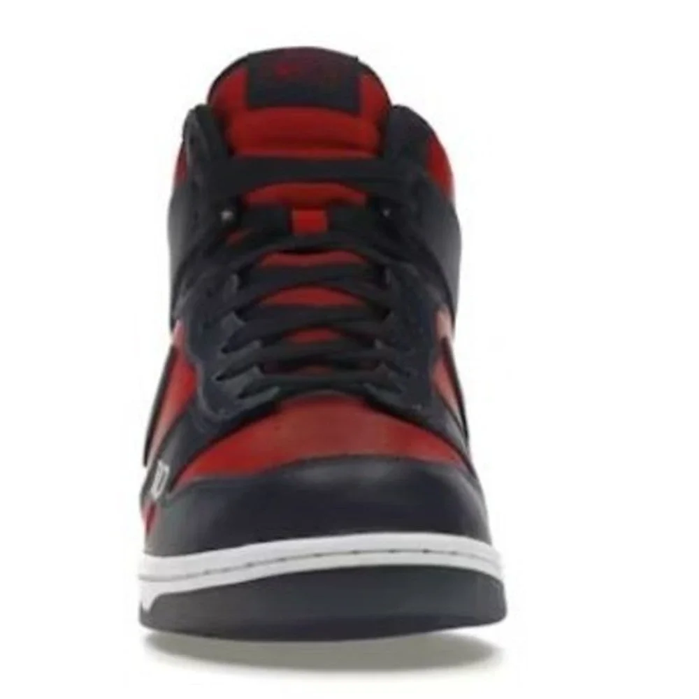 Nike x Supreme Dunk SB High By‎ Any Means Navy Red Sneakers Shoes Men's Size 11